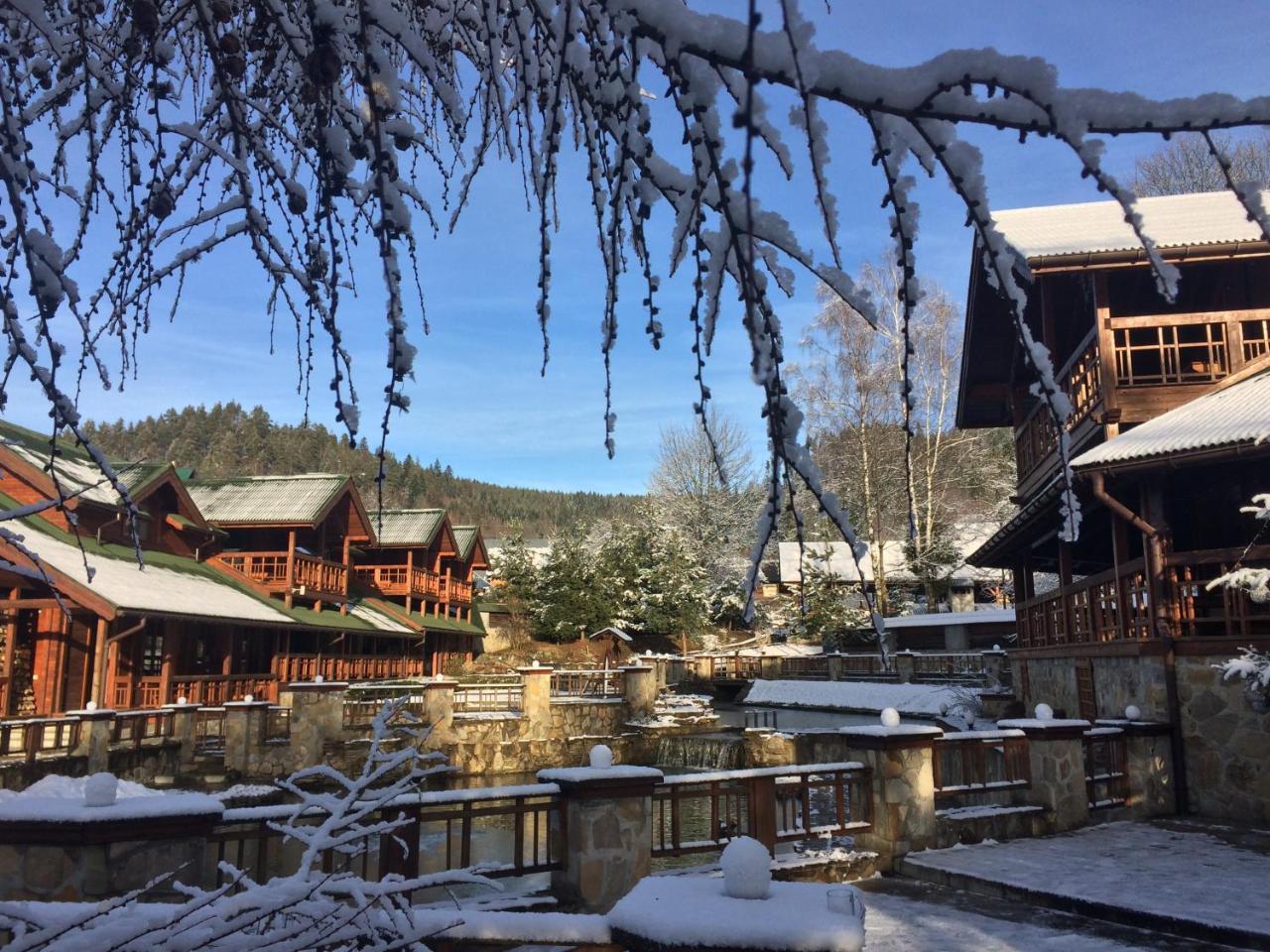 Eco Sadiba Kaskad Hotel Velyka Volosyanka ภายนอก รูปภาพ