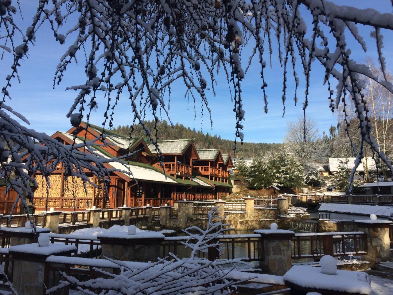 Eco Sadiba Kaskad Hotel Velyka Volosyanka ภายนอก รูปภาพ