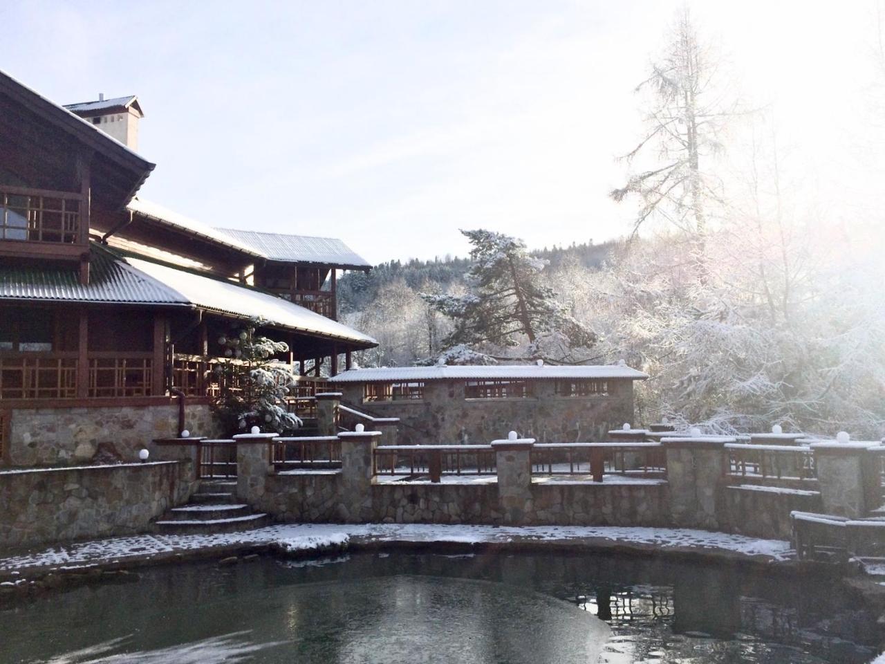 Eco Sadiba Kaskad Hotel Velyka Volosyanka ภายนอก รูปภาพ